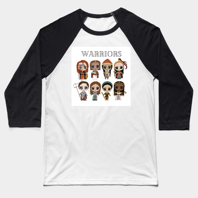 Warriors Baseball T-Shirt by thehistorygirl